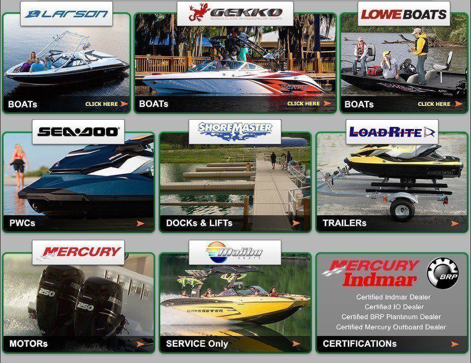 Region Repair, Inc. Boat &amp; motor sales &amp; service. Dealer for Larson 